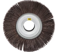 Щетка торцевая лепестковая абразивная ROXTOP (150х50х32 мм; Р80) RoxelPro 132462