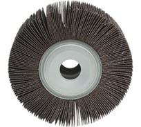 Щетка торцевая лепестковая абразивная ROXTOP (150х50х25 мм; Р60) RoxelPro 132451