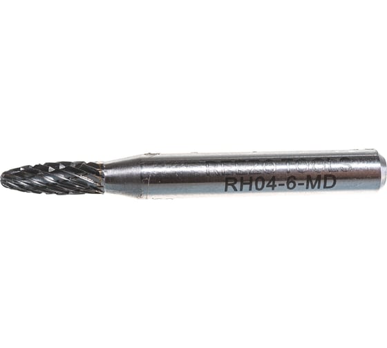 Борфреза твердосплавная форма H пламевидная (4х13х6х50 мм) REEZO TOOLS RН04-6-MD 1
