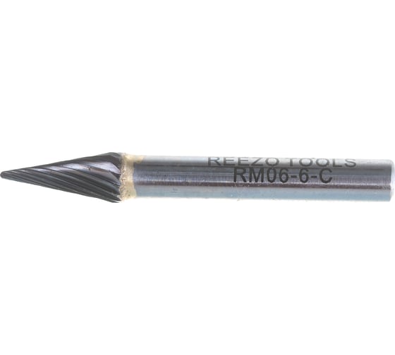Борфреза твердосплавная форма M конус (6х13х6х50 мм) REEZO TOOLS RM06-6-С 1