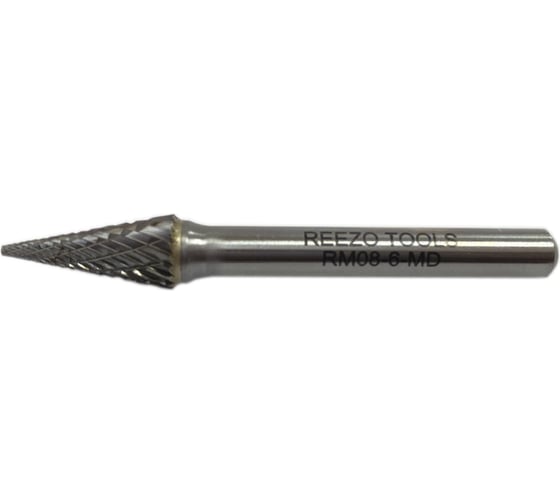 Борфреза твердосплавная форма M конус (8х19х6х60 мм) REEZO TOOLS RM08-6-MD 1