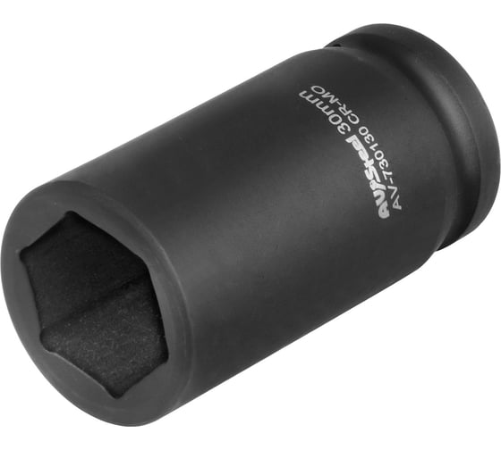 Головка ударная шестигранная удлиненная 30 мм, 3/4"DR AV Steel AV-730130