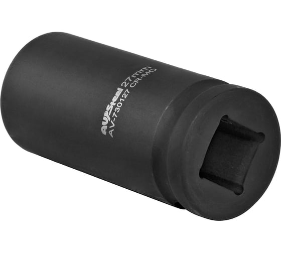 Головка ударная шестигранная удлиненная 27 мм, 3/4"DR AV Steel AV-730127