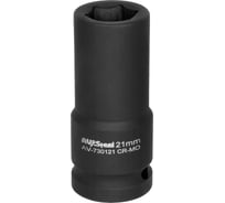 Головка ударная шестигранная удлиненная 21 мм, 3/4"DR AV Steel AV-730121