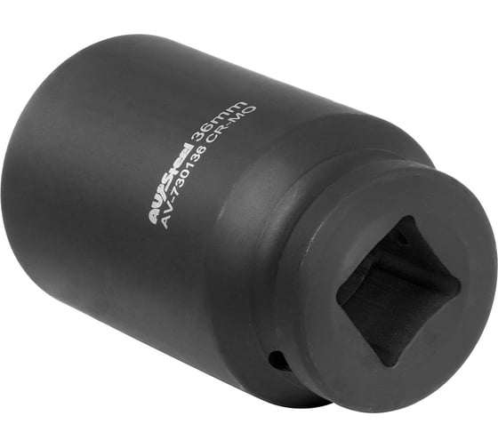Головка ударная шестигранная удлиненная 36 мм, 3/4"DR AV Steel AV-730136