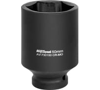 Головка ударная шестигранная удлиненная 50 мм, 3/4"DR AV Steel AV-730150