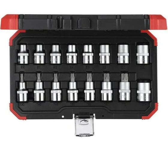Набор торцевых головок TORX (16 шт; 1/2") GEDORE RED 3300009 1