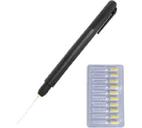 Набор игл с держателем для удаления пыли краски (10 игл + держатель) RoxelPro 499342