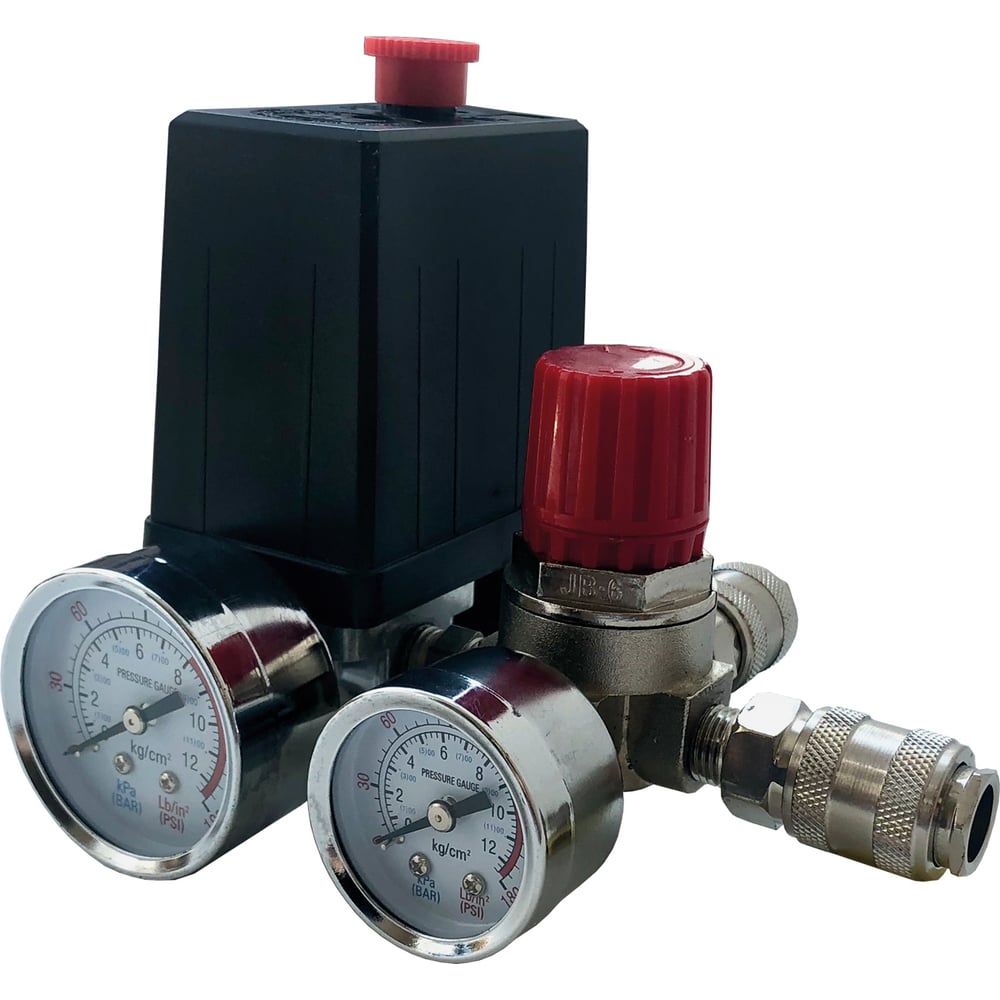 Реле для компрессора в сборе 380 В 2 быстр. выхода Pegas pneumatic ...