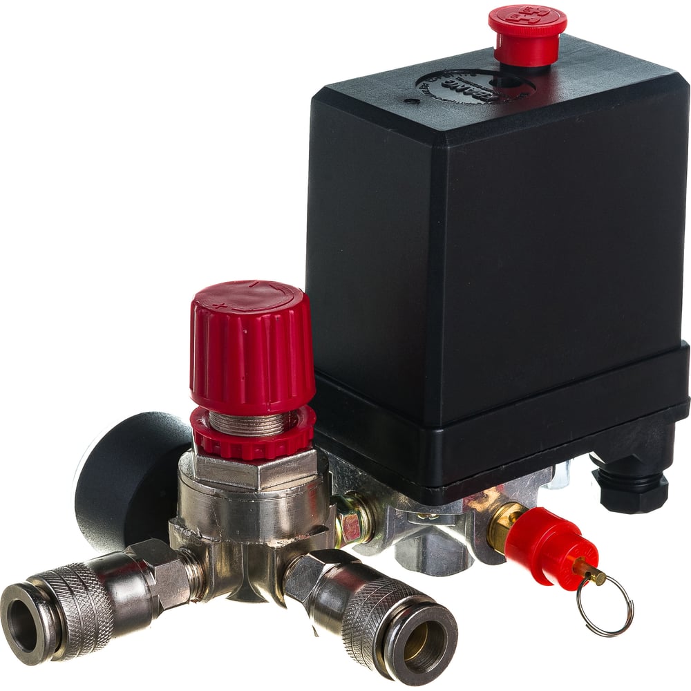 Реле для компрессора в сборе 380 В 2 быстр. выхода Pegas pneumatic ...