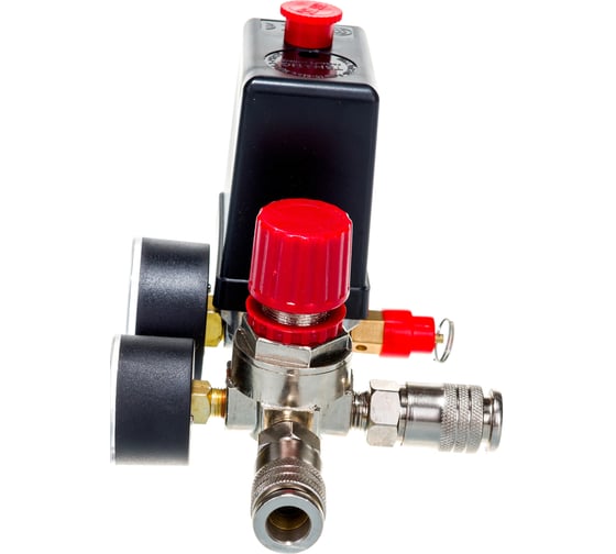 Реле для компрессора в сборе 220 В 2 быстр. выхода Pegas pneumatic 2601И