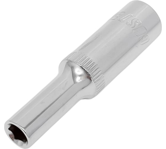 Головка торцевая глубокая 6-гранная (7х50 мм; 1/4") CUSTOR 1250070 1