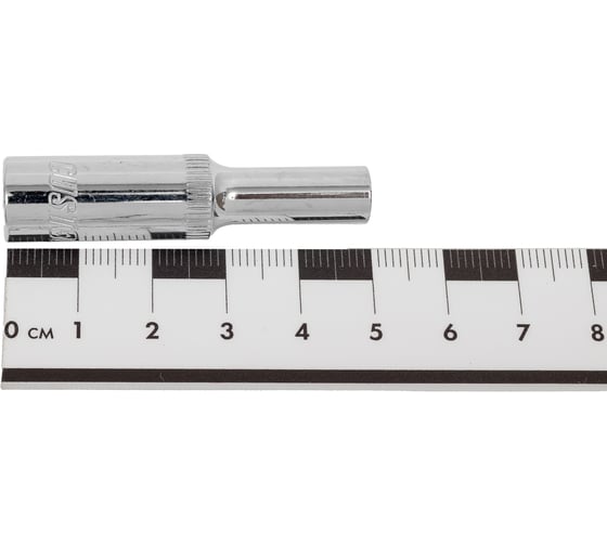 Головка торцевая глубокая 6-гранная (7х50 мм; 1/4") CUSTOR 1250070