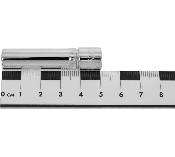 Головка торцевая глубокая 12-гранная (7 мм; 1/4") CUSTOR 0250070