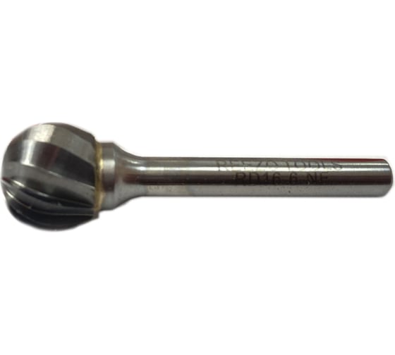 Борфреза твердосплавная форма D сферическая (16х14х6х59 мм) REEZO TOOLS RD16-6-NF 1