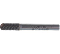 Борфреза твердосплавная форма С сфероцилиндрическая (6х16х6х50 мм) REEZO TOOLS RC06-6-MD