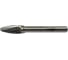 Борфреза твердосплавная форма F гиперболическая (9.5х19х6х63 мм) REEZO TOOLS RF095-6-MD 1