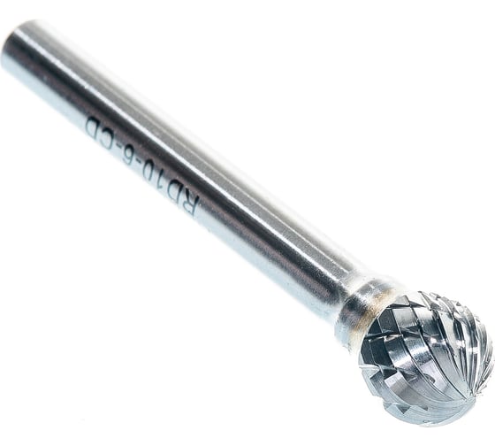 Борфреза твердосплавная форма D сферическая (10х8х6х53 мм) REEZO TOOLS RD10-6-CD 1