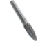 Борфреза твердосплавная форма F гиперболическая (6х19х6х50 мм) REEZO TOOLS RF06-6-MD 1