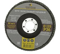 Круг лепестковый торцевой (125 мм; Р36) ЧЕГЛОК 16-11-203
