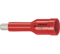 Головка торцевая VDE DR 1/2" с насадкой для винтов с внутренним шестигранником Knipex KN-984906