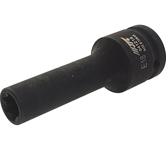 Головка торцевая глубокая ударная 6-гранная TORX (E18; 110 мм, 3/4DR) JTC 641218 1