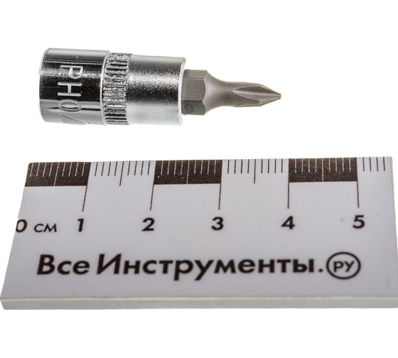 Головка с насадкой PHILIPS (PH.0; 37 мм; 1/4DR) JTC 23900