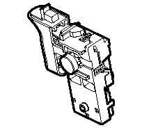 Выключатель C3VA-2L для перфоратора HR2470 Makita 650588-6