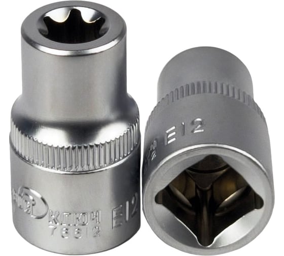 Головка торцевая TORX (Е 12; 1/2") 76612