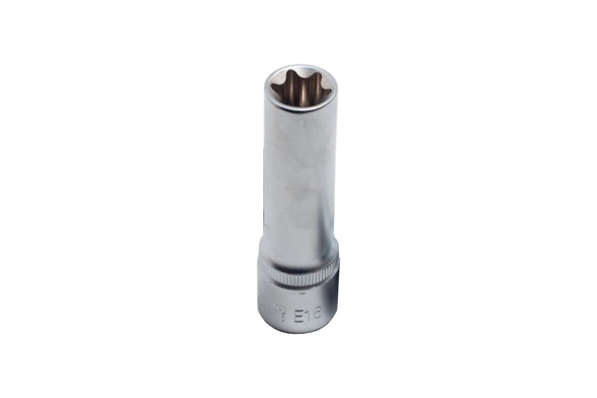 Головка E-16 (1/2") (глубокая) Сервис Ключ