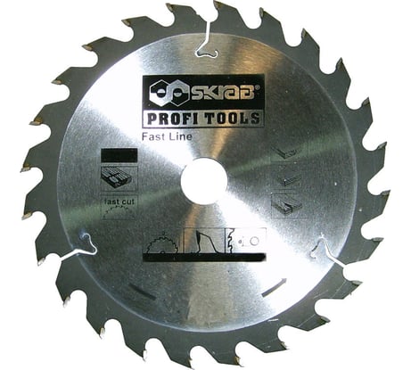 Диск пильный по дереву FAST LINE (250х30 мм; 24Т) SKRAB 34108
