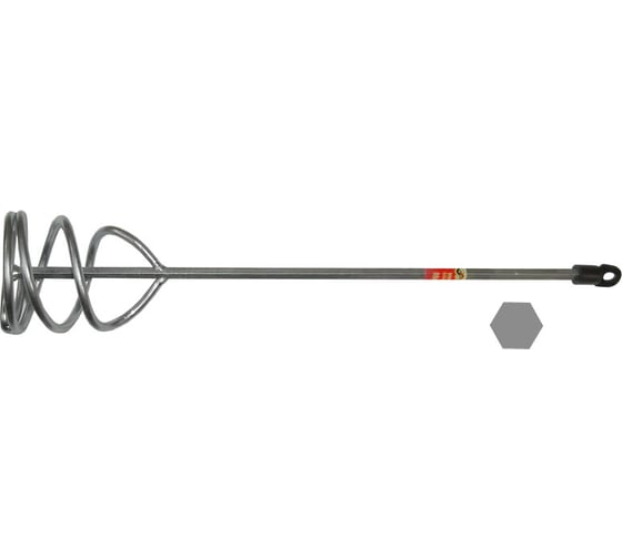 Миксер для краски (100х10х600 мм; шестигранный хвостовик) SKRAB 27132
