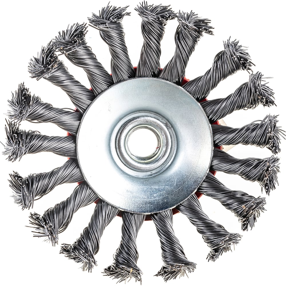 Щетка дисковая витая (115 мм; М14) для УШМ SKRAB 35431 - выгодная цена ...