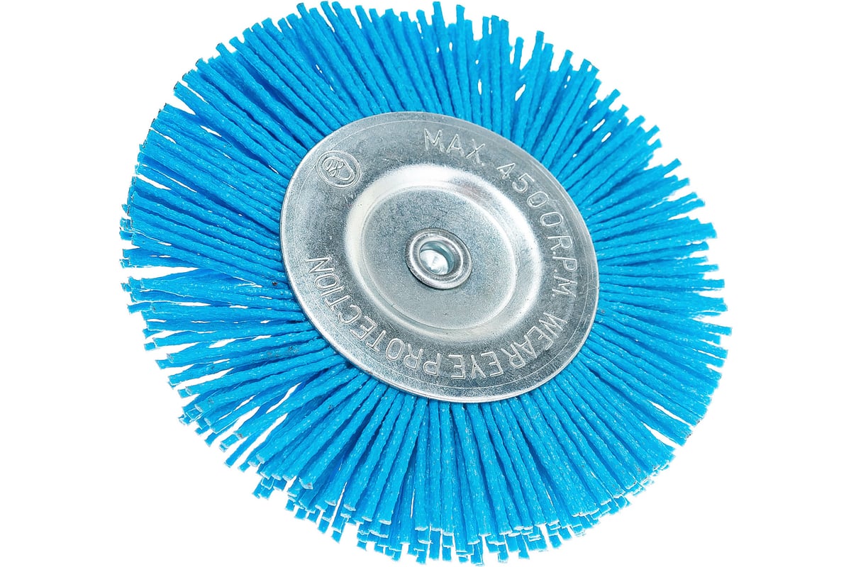 Щетка дисковая нейлоновая ZrO2 ПРОФИ (100х6 мм) для дрели SKRAB 35337 ...