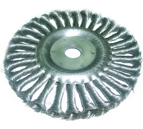 Щетка плоская витая (22х175 мм) для УШМ SKRAB 35423