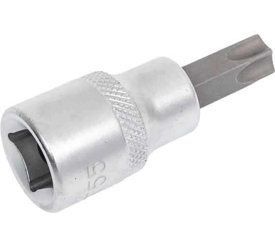 Головка торцевая со вставкой-битой Tamper-Resistant TORX (TT55; 1/2") HEYTEC HE-50850375583