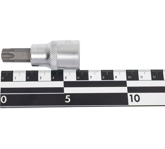 Головка торцевая со вставкой-битой Tamper-Resistant TORX (TT55; 1/2") HEYTEC HE-50850375583