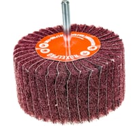 Щетка лепестковая комбинированная ROXTOP на шпинделе (80х40х6 мм; Р180+Fine) RoxelPro 135859