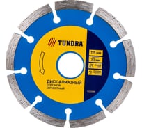 Диск алмазный отрезной (115х22 мм; сегментный; сухой рез) TUNDRA 1032288