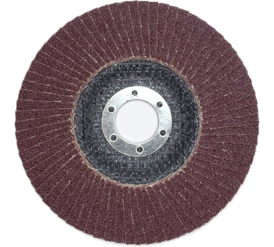 Лепестковые тарельчатые круги (прямые) FLD-20 D125 мм, P80 R2R 8030-2012580