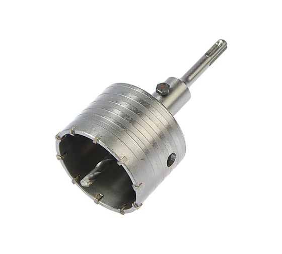 Коронка буровая в сборе (80 мм; М22; SDS-plus) TUNDRA 1032465