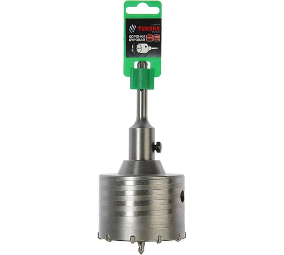 Коронка буровая в сборе (80 мм; М22; SDS-plus) TUNDRA 1032465