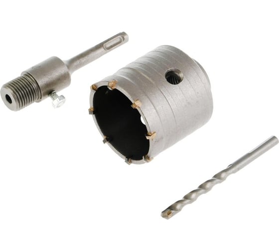 Коронка буровая в сборе (65 мм; М22; SDS-plus) TUNDRA 1032463