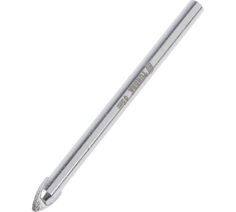 Сверло по керамике твердосплавное (5 мм; цилиндрический хвостовик) ТУНДРА 1032511