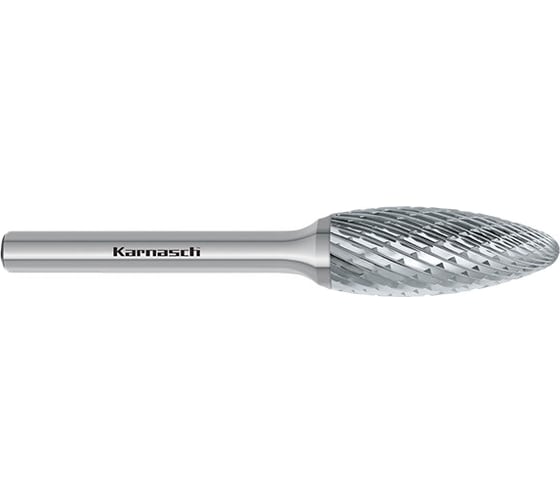 Борфреза твердосплавная форма H язычок пламени (12х32х6х180 мм) Karnasch 11.3071-028 1