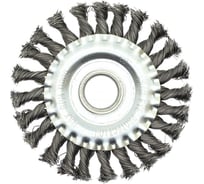 Кордщетка для УШМ (125х22 мм) радиальная витая ЧЕГЛОК 16-24-125