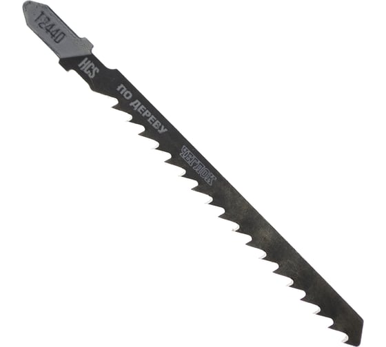 Пилка для лобзика T244D (5 шт; HCS; 100х75 мм) по дереву ЧЕГЛОК 17-22-003