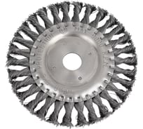 Кордщетка для УШМ (150х22 мм) радиальная витая ЧЕГЛОК 16-24-150