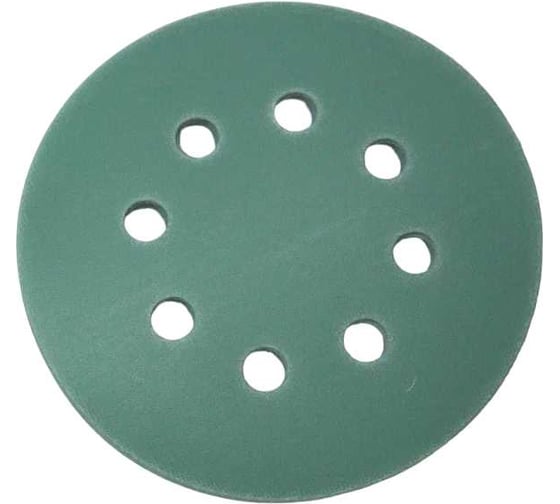 Круги шлифовальные 125 мм GREEN FILM 8 отверстий, P240, 100 шт CERAMAX 1CRX0373