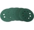 Круги шлифовальные 125 мм GREEN FILM 8 отверстий, P400, 100 шт CERAMAX 1CRX0375 2